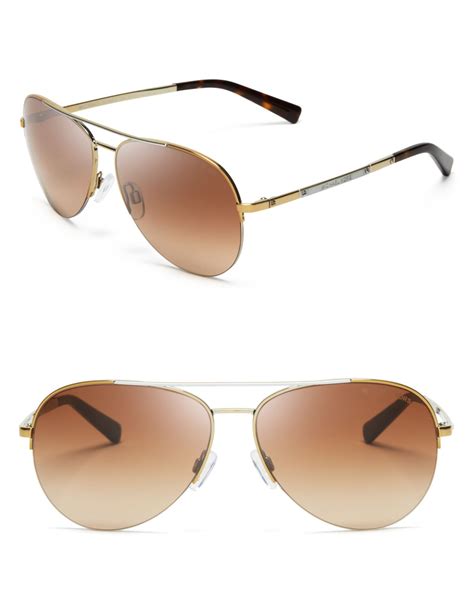 gold aviator sunglasses michael kors|michael kors aviator eyeglasses.